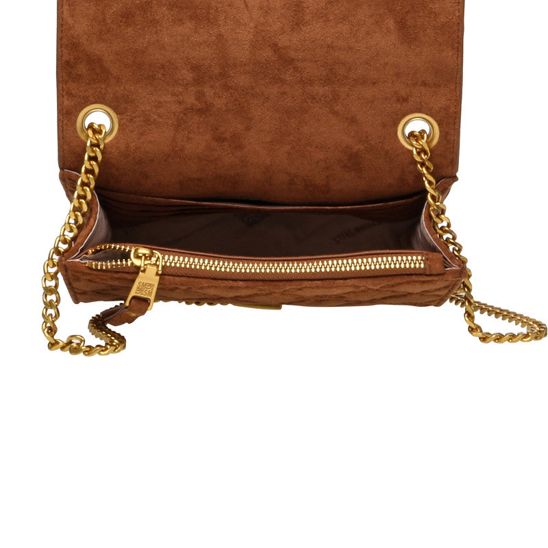 Bamby Cognac Women's Crossbody Bag - view 4