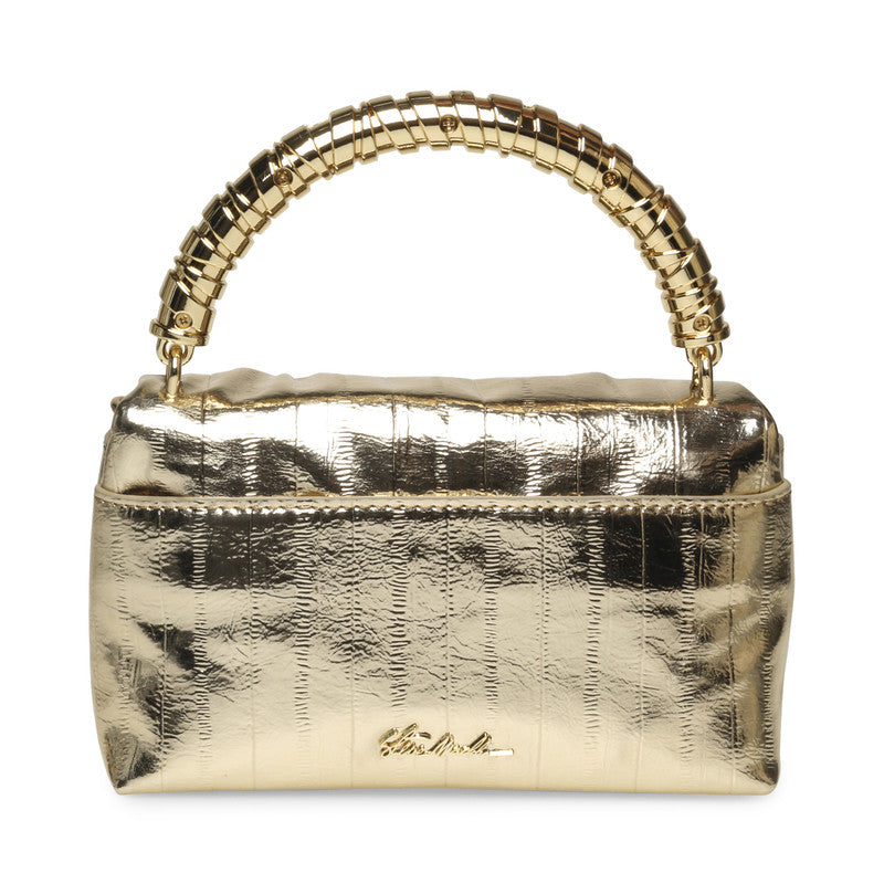 Baprile Women's Gold Satchel Bag - view 3