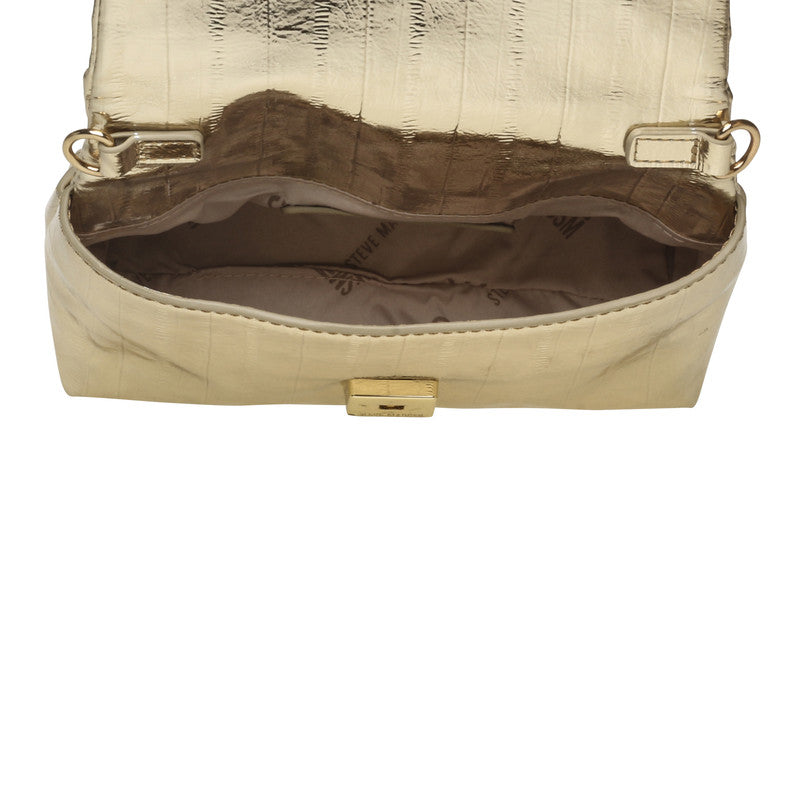 Baprile Women's Gold Satchel Bag - view 4