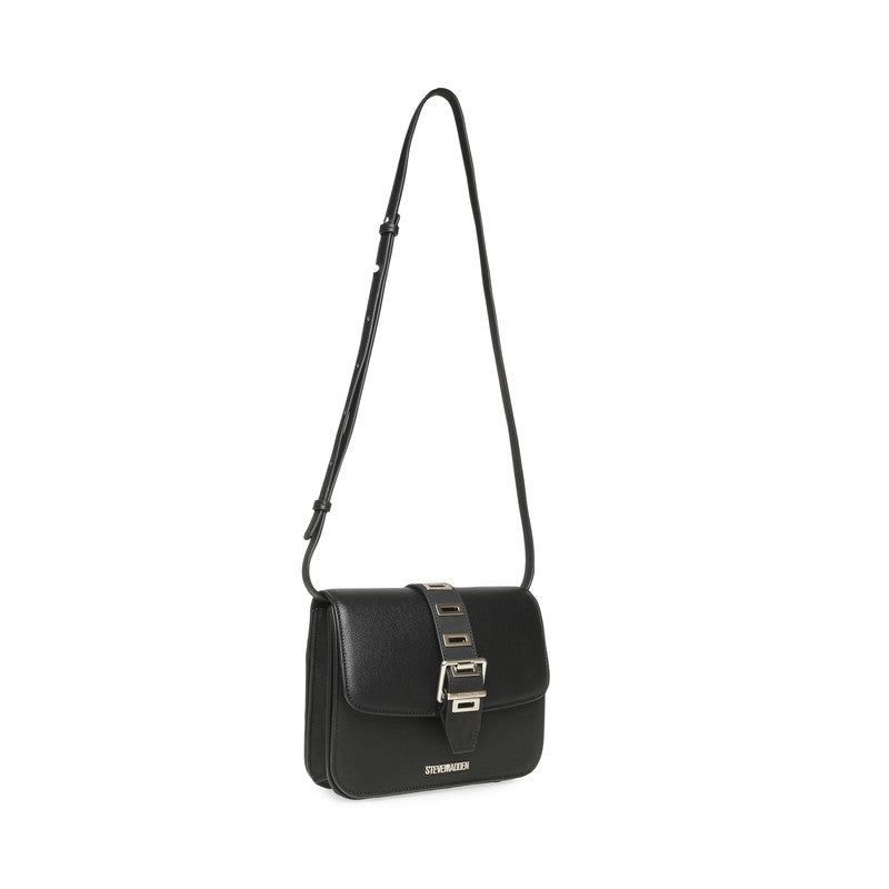 Barese Women's Black/Nickle Crossbody Bag – Steve Madden, view 5