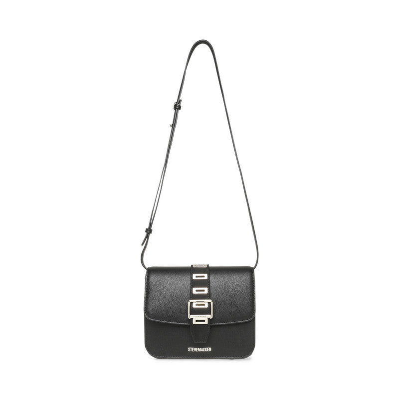 Barese Women's Black/Nickle Crossbody Bag – Steve Madden