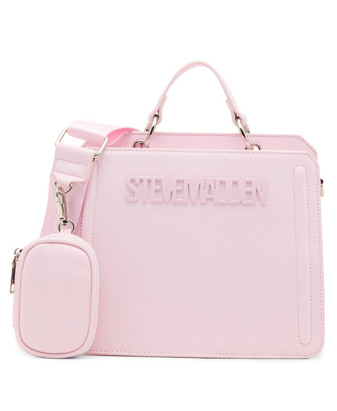 Bevelyn Mini Women's Ballet Pink Satchel Bag – Steve Madden