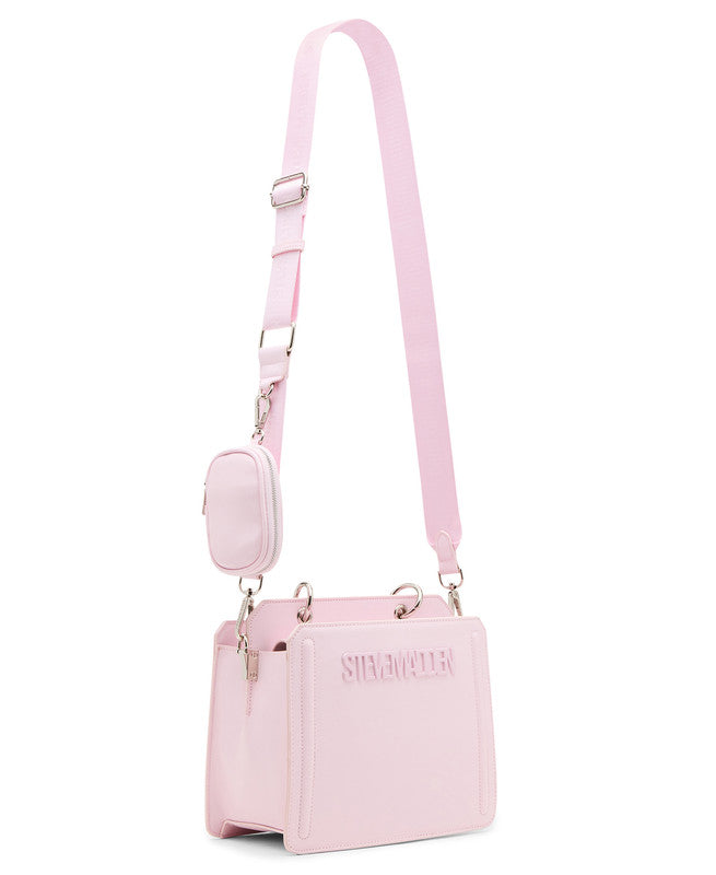 Bevelyn Mini Women's Ballet Pink Satchel Bag – Steve Madden, view 4