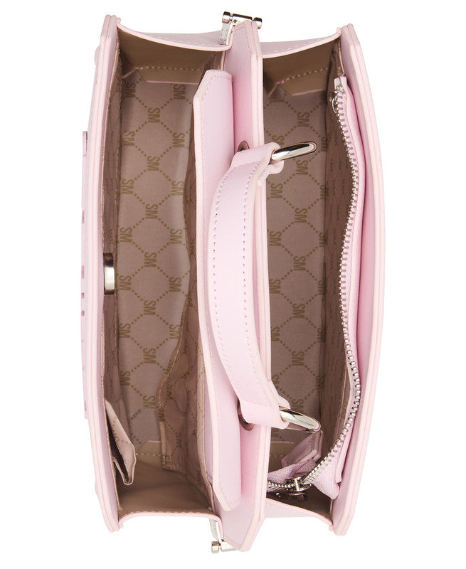 Bevelyn Mini Women's Ballet Pink Satchel Bag – Steve Madden, view 5