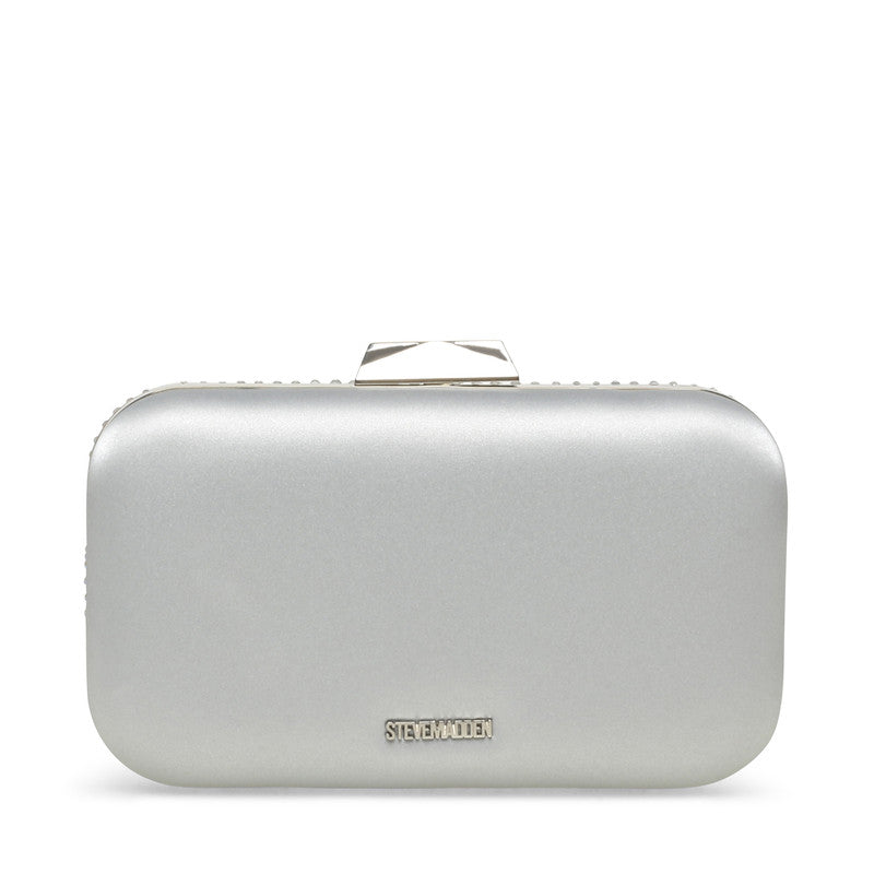 Bglimor Women's Silver Clutch - view 3