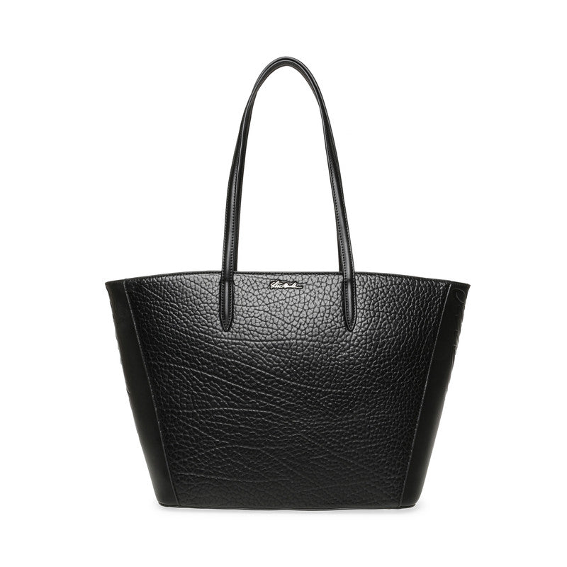 Bhelene Black & Gunmet Women's Tote Bag
