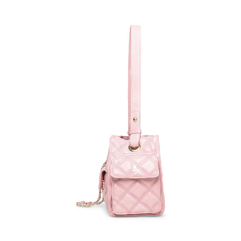 Bmicki Light Pink Women's Hobo Bag - view 2