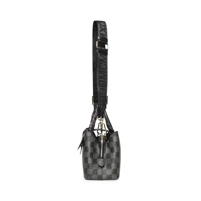 Bmirel-L Black & Gold Women's Satchel Bag BLACK/GOLD - view 2
