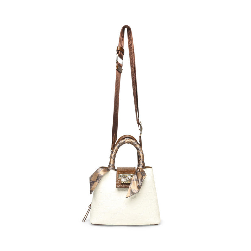 Bmirel-L Bone & Multi Women's Satchel Bag BONE/MULTI