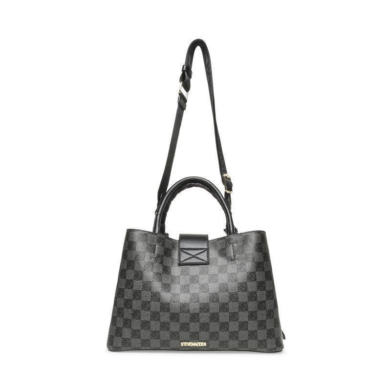 Bmisha-L Black & Gold Women's Satchel Bag BLACK/GOLD - view 3