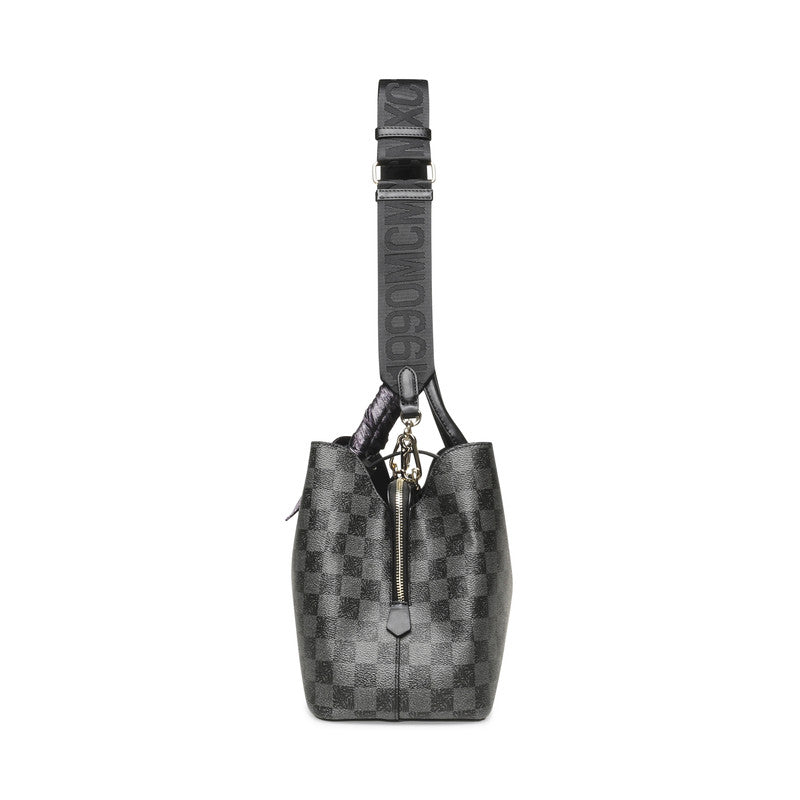 Bmisha-L Black & Gold Women's Satchel Bag BLACK/GOLD - view 2