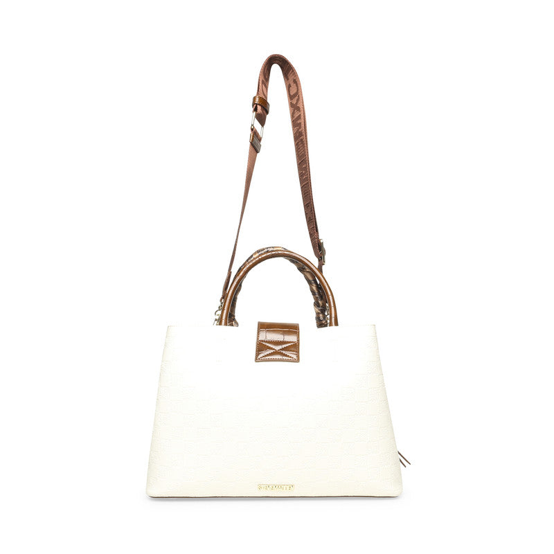 Bmisha-L Bone & Multi Women's Satchel Bag BONE/MULTI - view 3