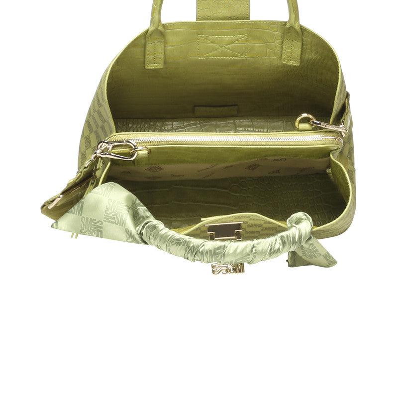Bmisha-L Green Women's Satchel Bag GREEN - view 4
