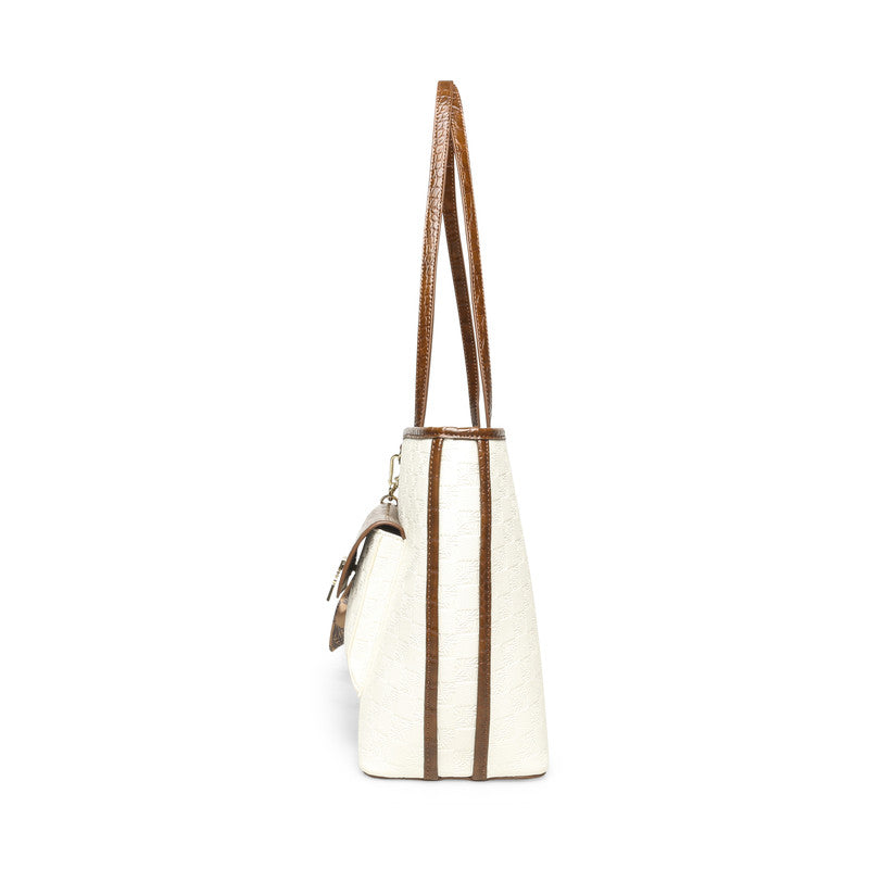 Brene-L Bone & Multi Women's Tote Bag BONE/MULTI - view 2