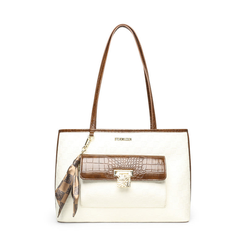 Brene-L Bone & Multi Women's Tote Bag BONE/MULTI