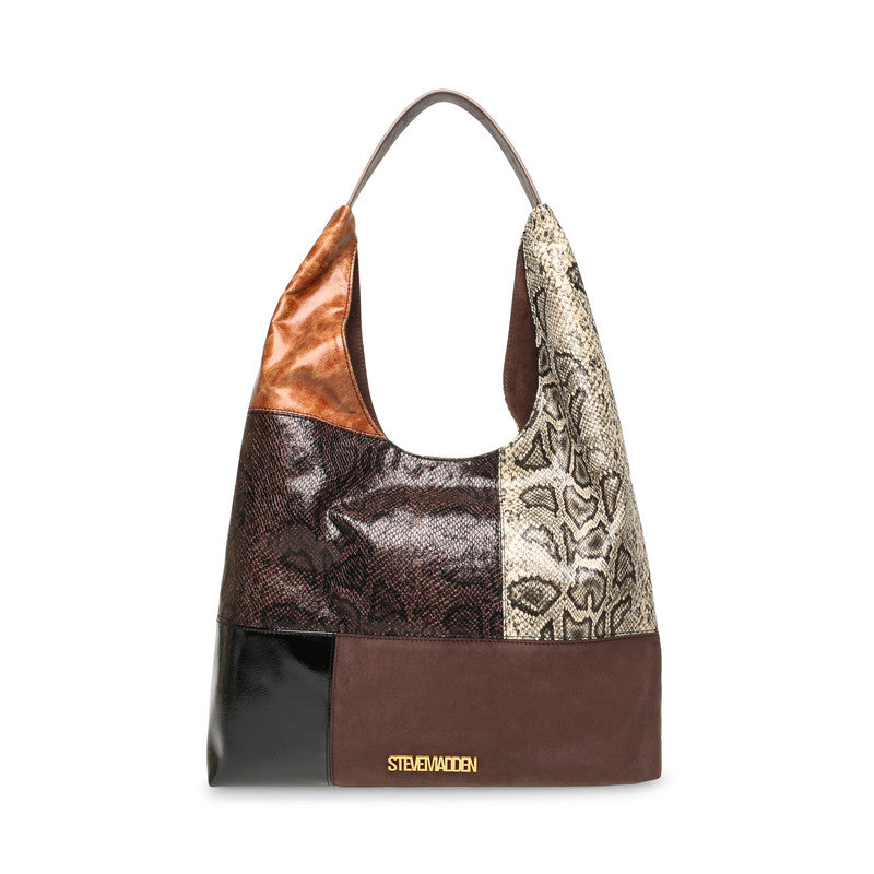 Bcarey Brn Multi Women's Hobo Bag