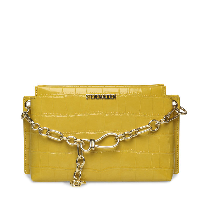 Bross Women's Gold Crossbody Bag