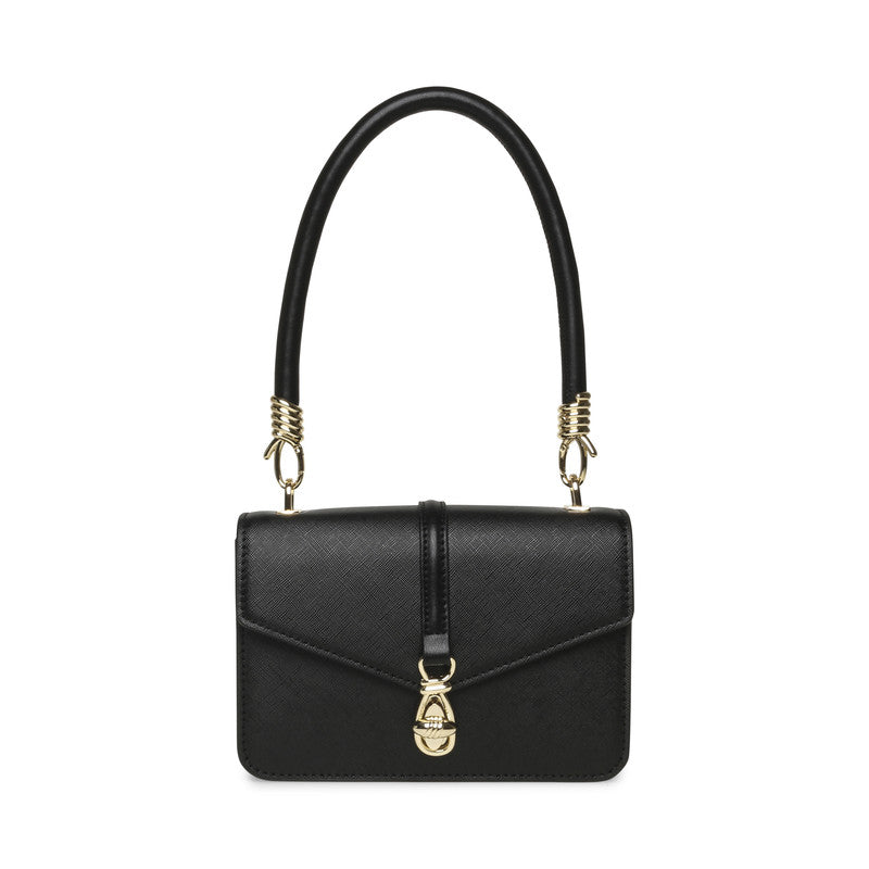 Bsax Women's Black/Gold Shoulder Bag