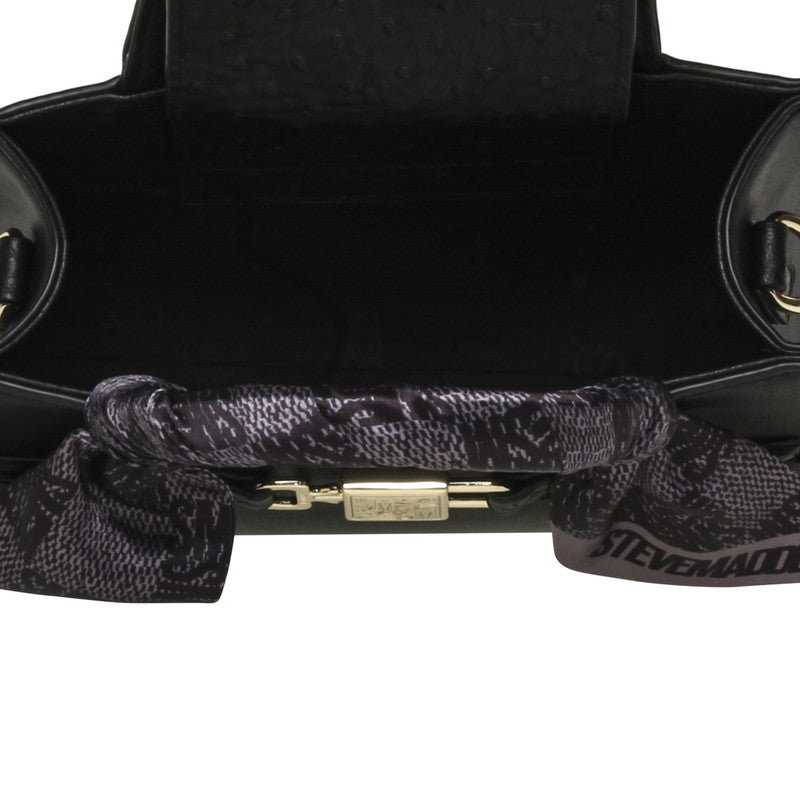 Bsheri Black & Gold Women's Shoulder Bag - view 4