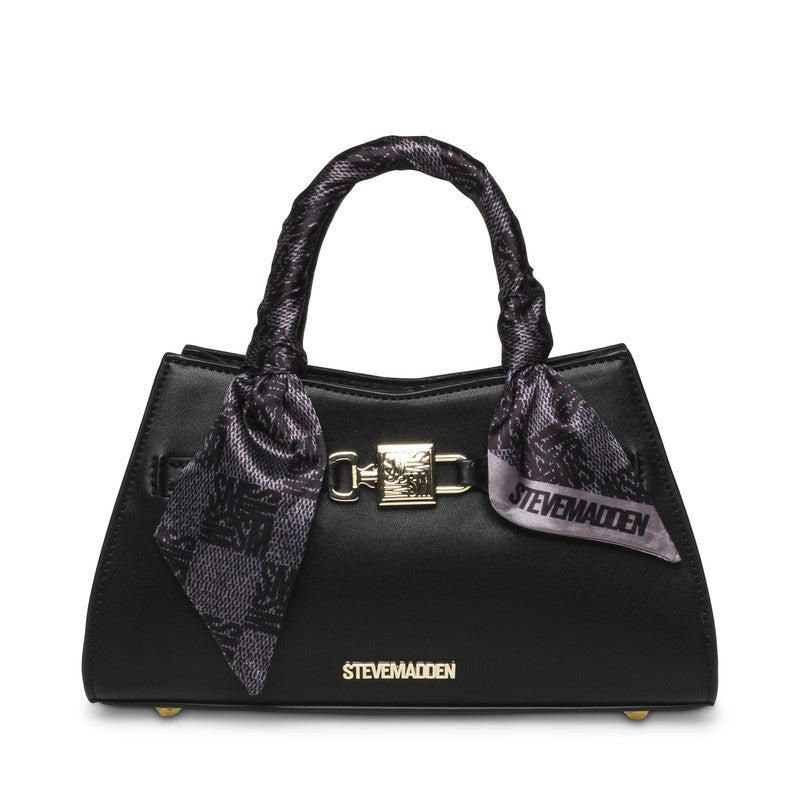 Bsheri Black & Gold Women's Shoulder Bag