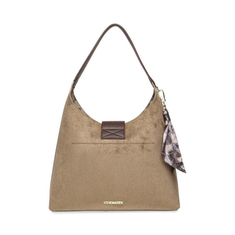 Btesa Taupe & Brown Women's Hobo Bag - view 3