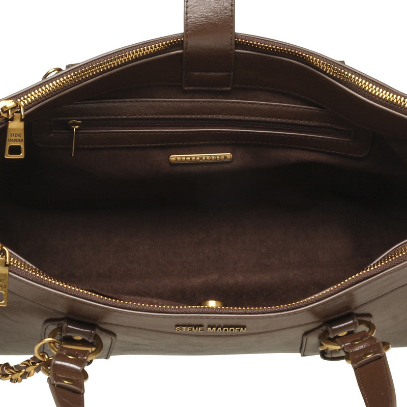Bwaylon Brown Women's Satchel Bag - view 4
