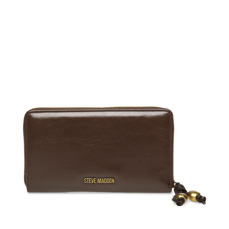 Bzippy Patchwork Women's Brown Wallet – Steve Madden, view 3