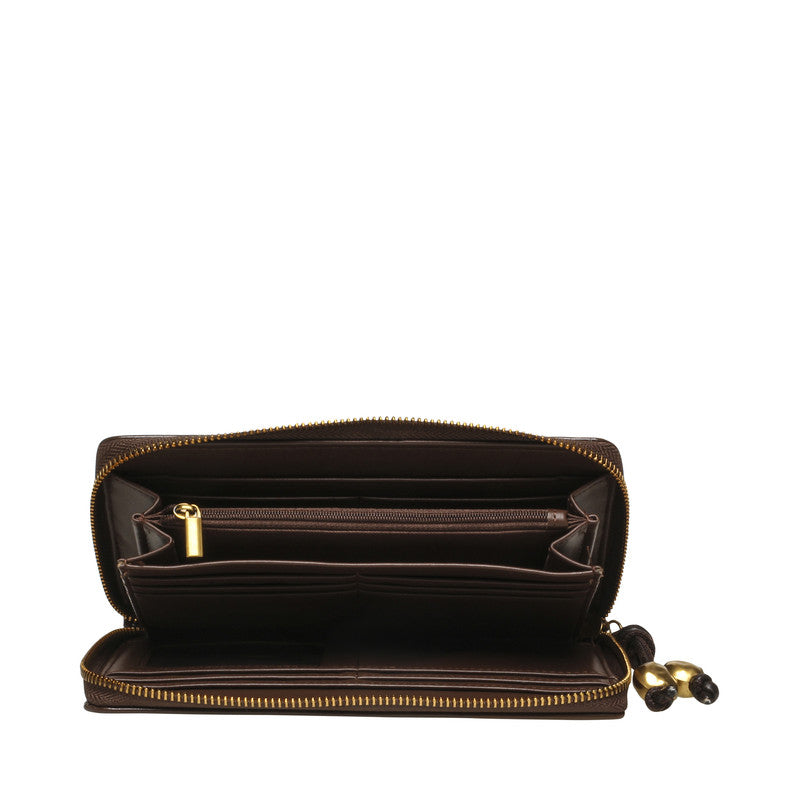 Bzippy Patchwork Women's Brown Wallet – Steve Madden, view 4