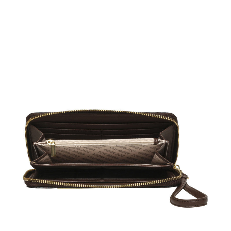 Bzippy Printed Women's Brown Multi Wallet – Steve Madden, view 4