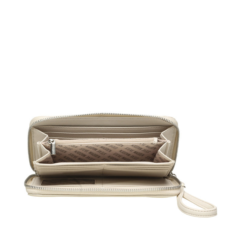 Bzippy Printed Women's Cream Wallet – Steve Madden, view 4