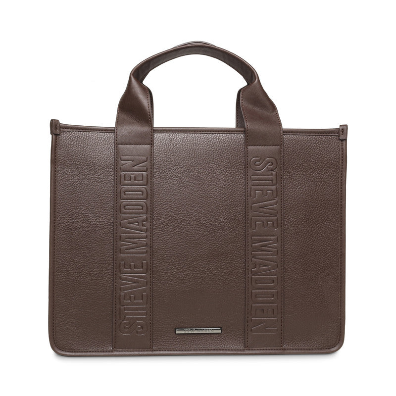 Bwebber-el Women's Chocolate Satchel Bag – Steve Madden, view 3