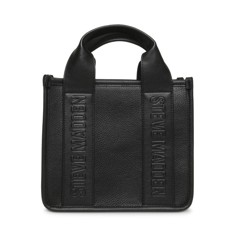 Bwebber-e Women's Black Satchel Bag – Steve Madden, view 3