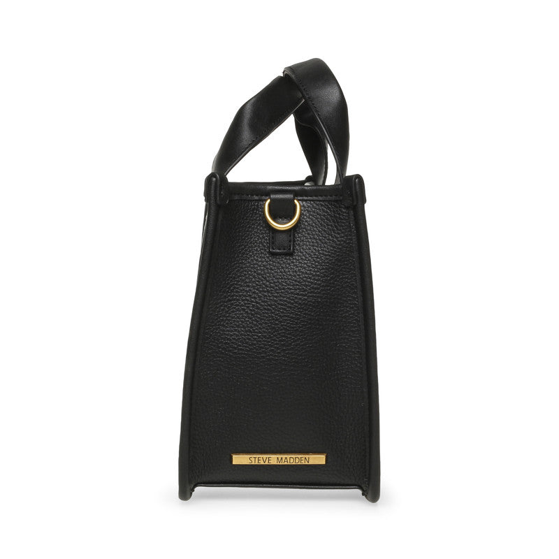 Bwebber-e Women's Black Satchel Bag – Steve Madden, view 2