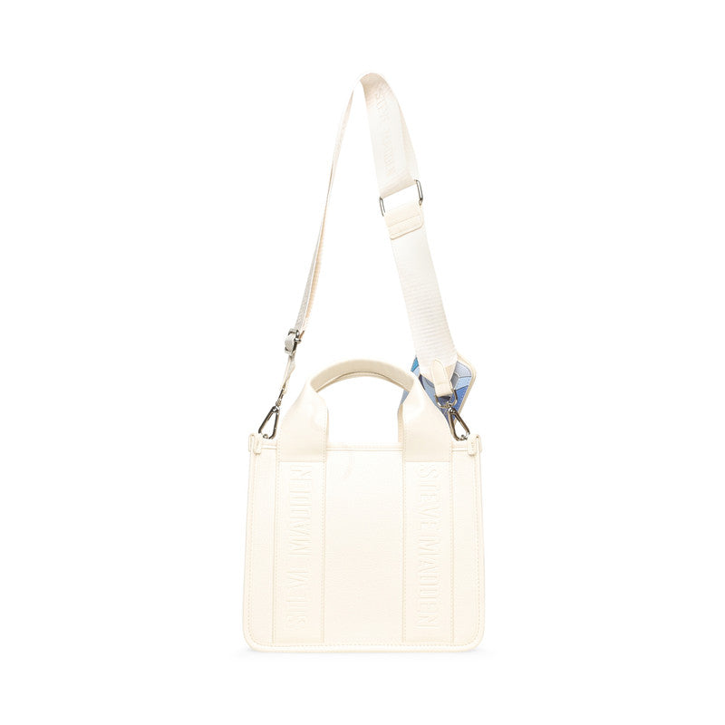 Bwebber-e Women's Cotton Satchel Bag – Steve Madden, view 3