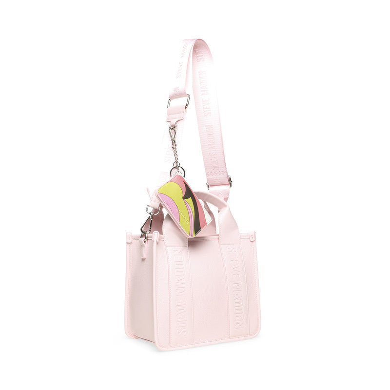 Bwebber-e Women's Ballet Pink Satchel Bag – Steve Madden, view 5