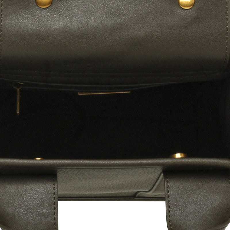Bwebber-e Women's Olive Green Satchel Bag – Steve Madden, view 4