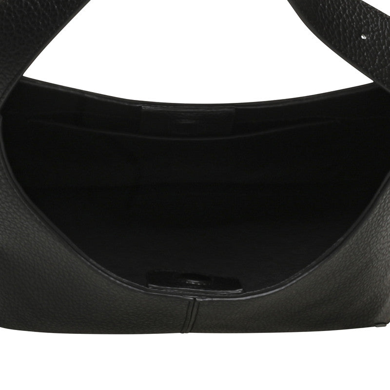 Black - Black Women's Shoulder Bag - view 4