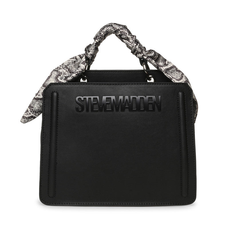 Bevlynn Women's Black Satchel Bag – Steve Madden