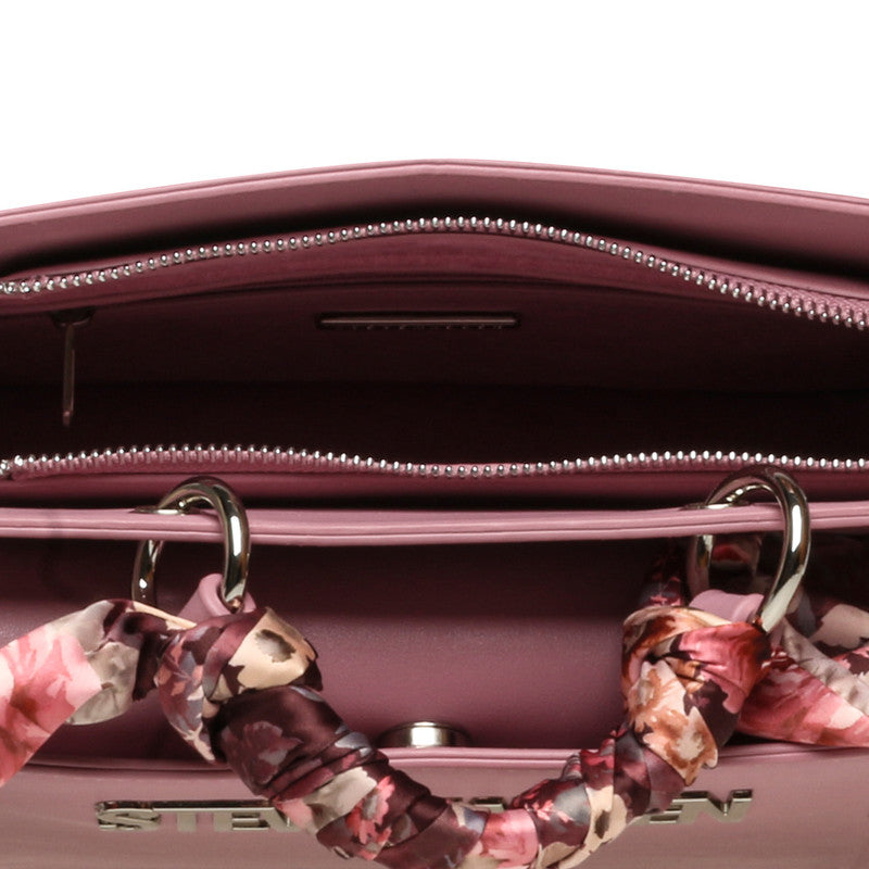 Bevlynn Women's Cosmetic Pink Satchel Bag – Steve Madden, view 2