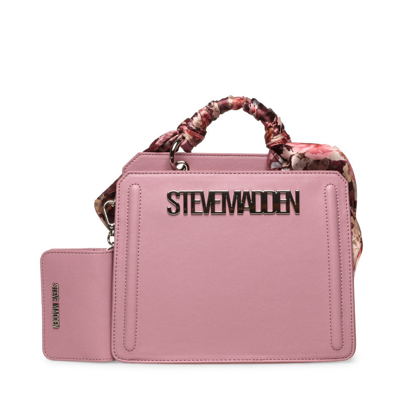 Bevlynn Women's Cosmetic Pink Satchel Bag – Steve Madden