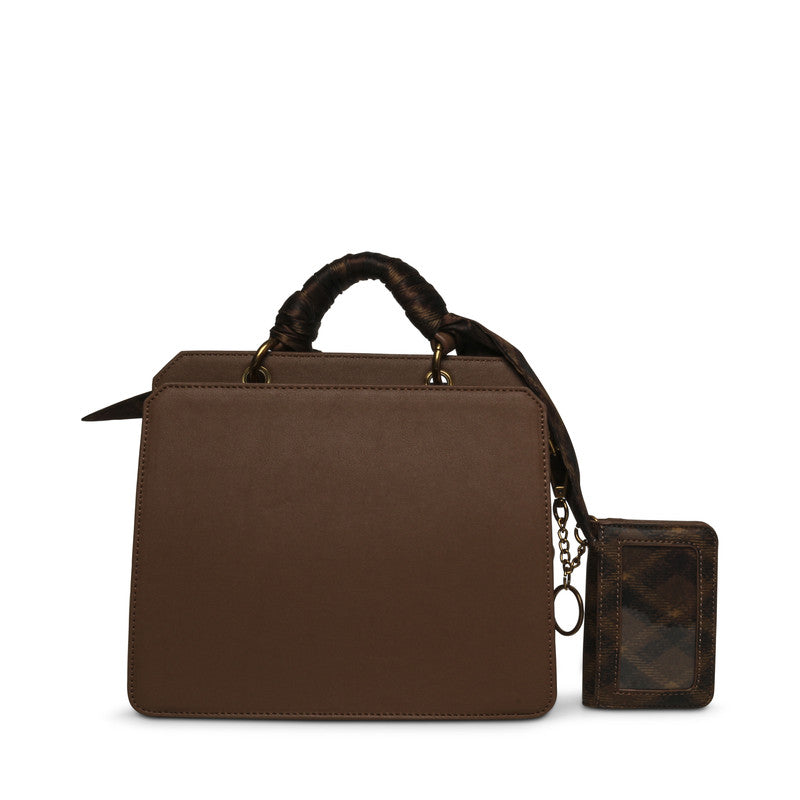 Bevlynn Women's Nutshell Satchel Bag – Steve Madden, view 3