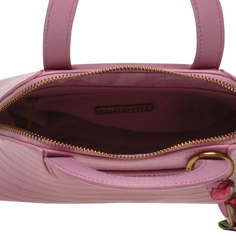 Btally Women's Light Pink Satchel Bag – Steve Madden, view 4