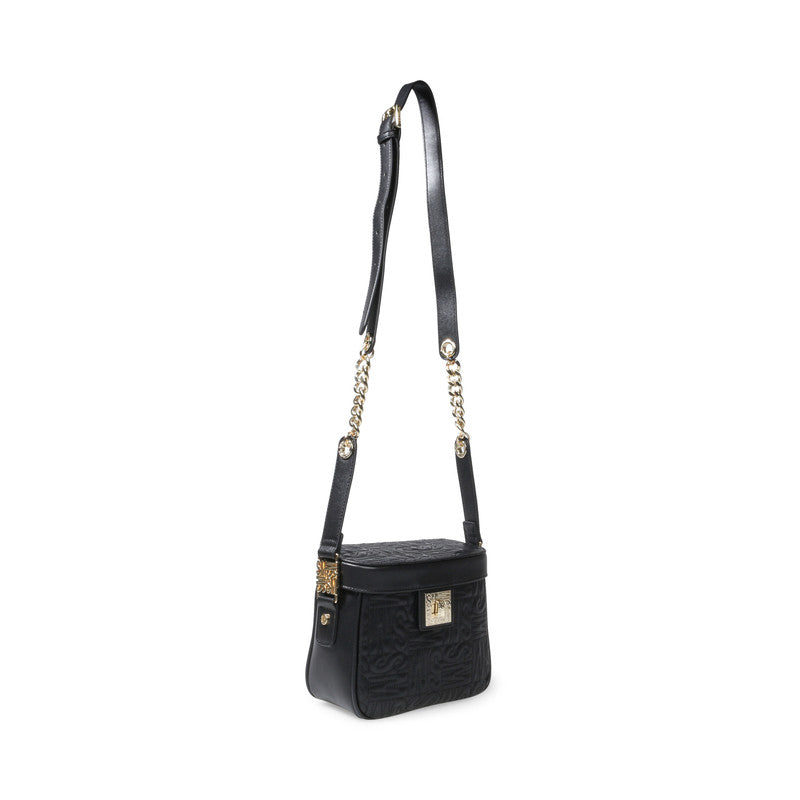 Ballie Black & Gunmet Women's Crossbody BLK/GUNMET - view 2