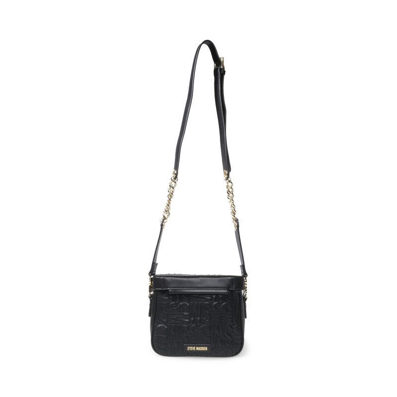 Ballie Black & Gunmet Women's Crossbody BLK/GUNMET - view 3