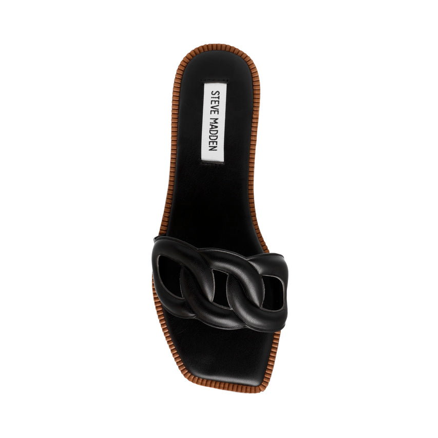 Stash Women's Black Flat Sandals - view 6