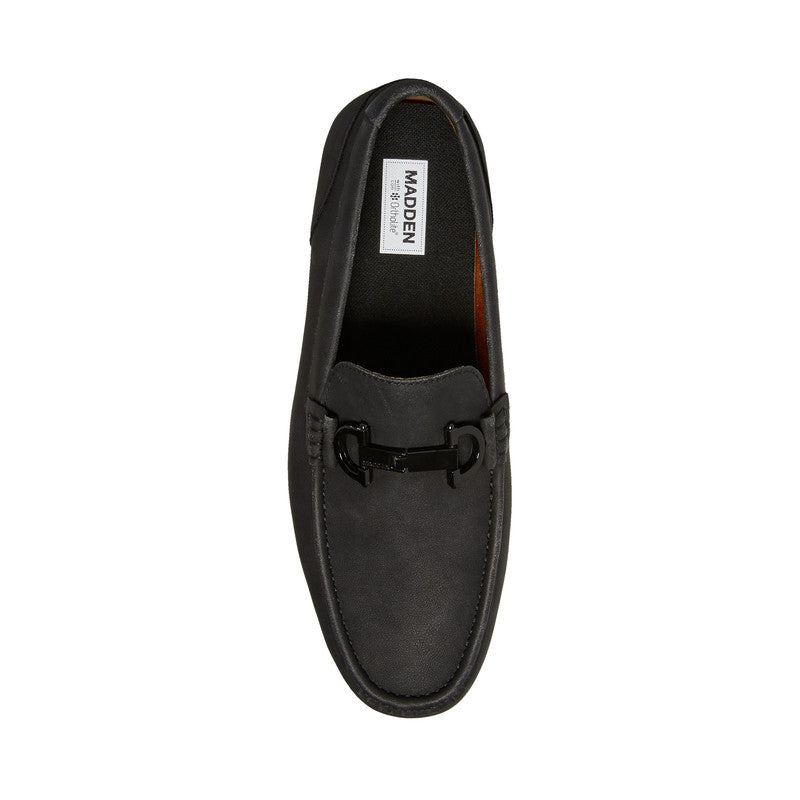 M-Snappz Men's Black Loafers & Mocassins