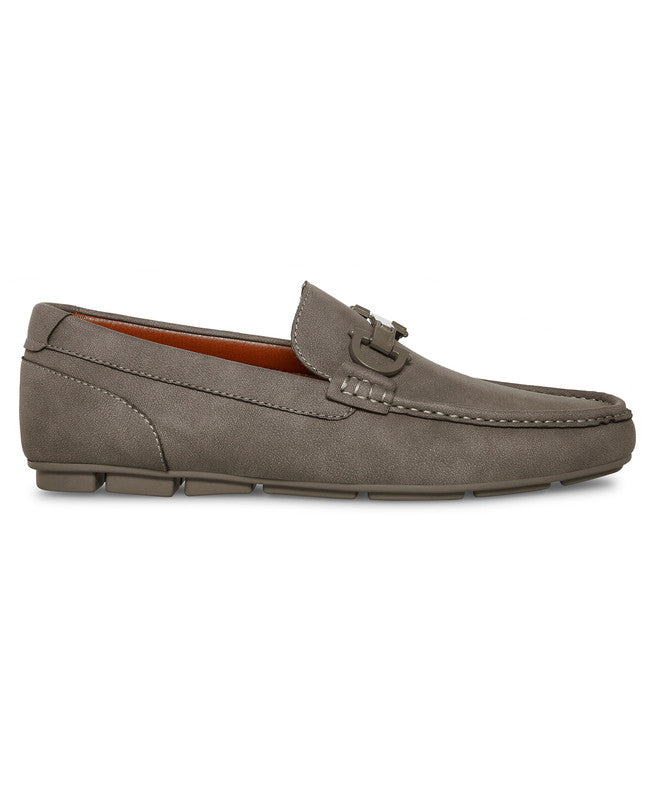 M-Snappz Men's Grey Loafers & Mocassins - view 2