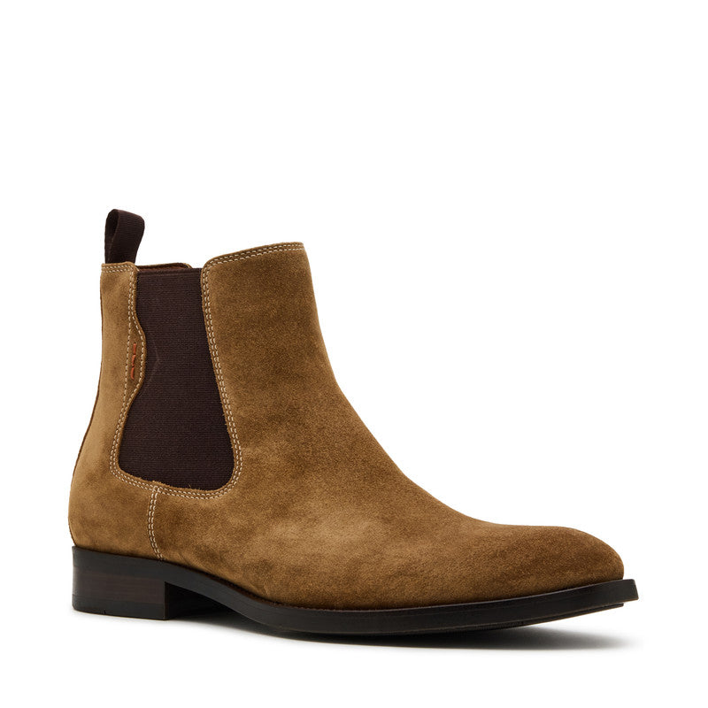 Brompton Women's Tan Leather Chelsea Boots
