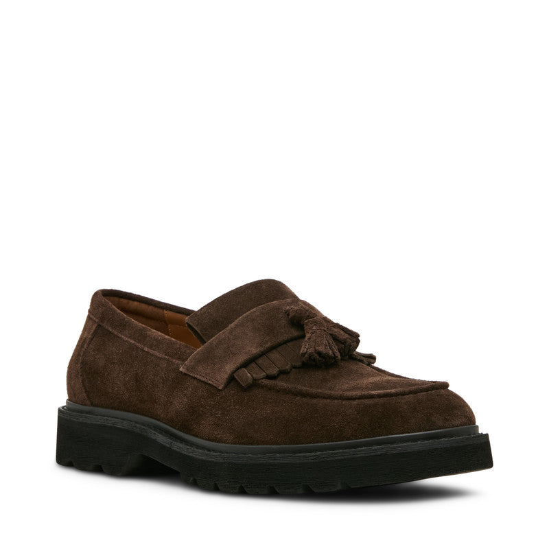 Drael Brown Suede Men's Loafers