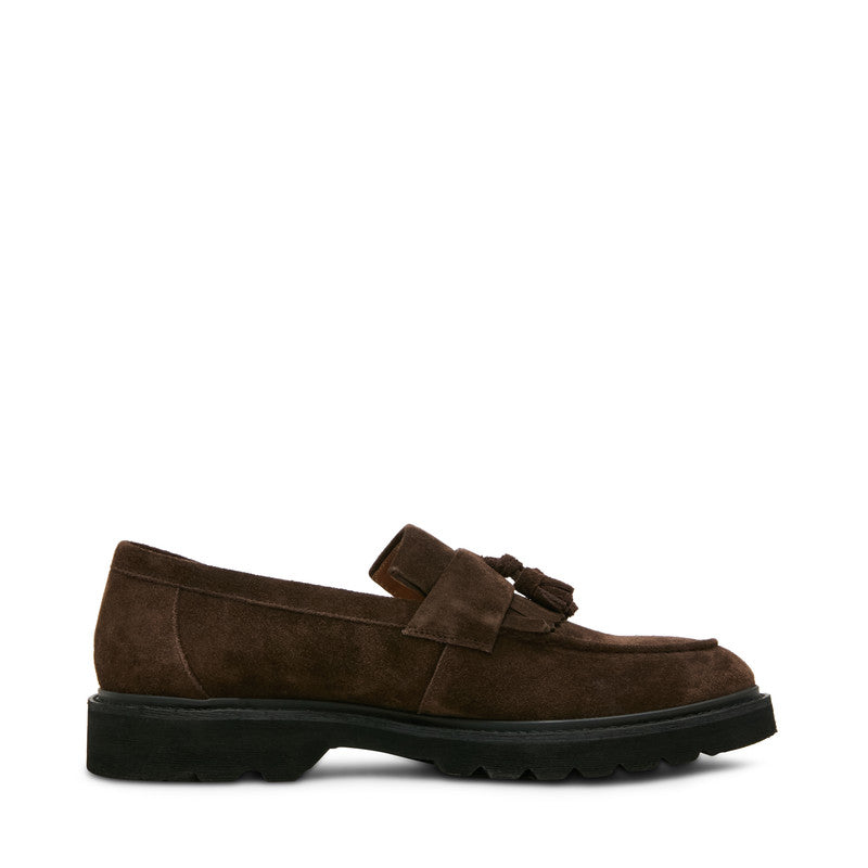 Drael Brown Suede Men's Loafers - view 5